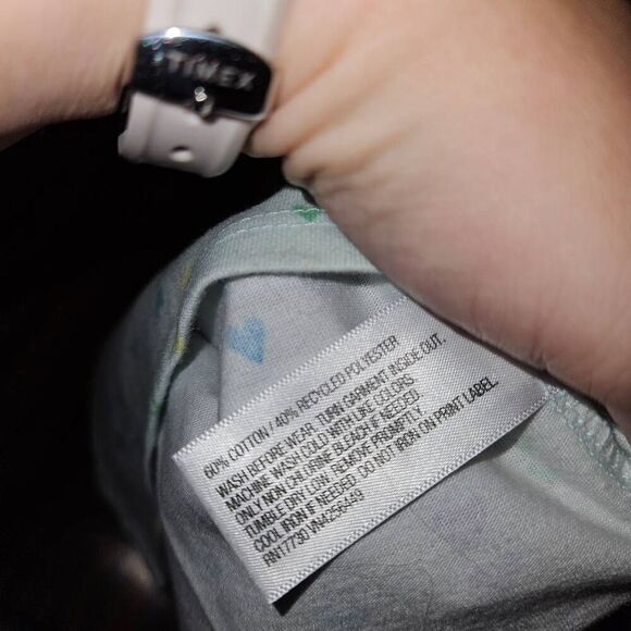 6 for $25 🎃 Cat & Jack Blue Colorful Hearts Tanktop Toddler Size 2T - Picture 3 of 4